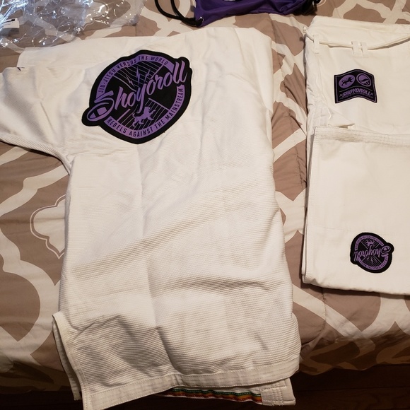 SOLD..Shoyoroll competitor Q3 purple/white size A2 - Picture 2 of 4